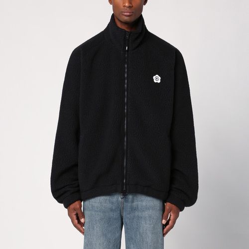 Black fleece sweatshirt - KENZO - Modalova