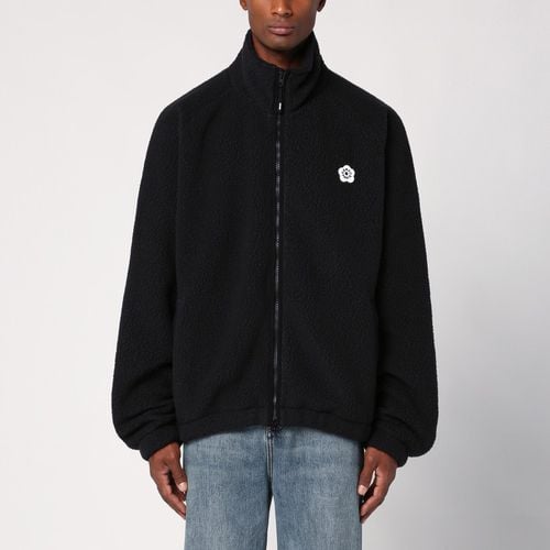 Schwarzes Fleece-Sweatshirt - KENZO - Modalova