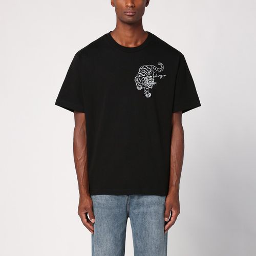 Cotton T-shirt with embroidery - KENZO - Modalova