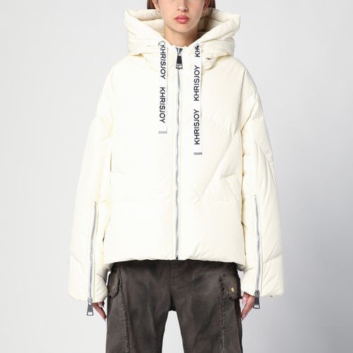 Butter coloured Khris Iconic down jacket - Khrisjoy - Modalova