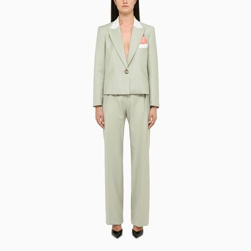 Agave-coloured Diane suit - Hebe Studio - Modalova