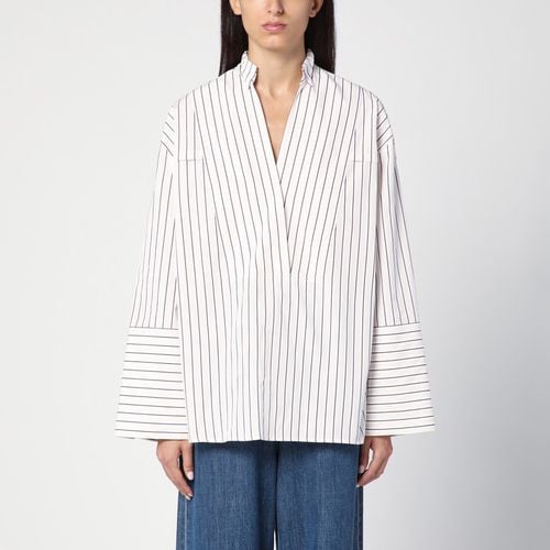 Holly white and brown striped shirt - Margaux Lönnberg - Modalova