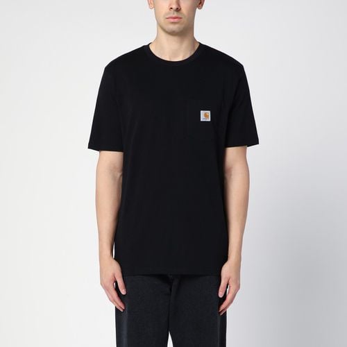 Black S/S Pocket T-Shirt - Carhartt WIP - Modalova