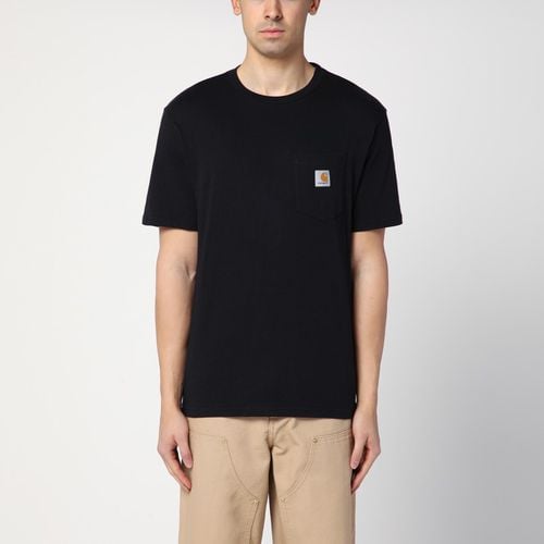 S/S Pocket T-Shirt nera - Carhartt WIP - Modalova