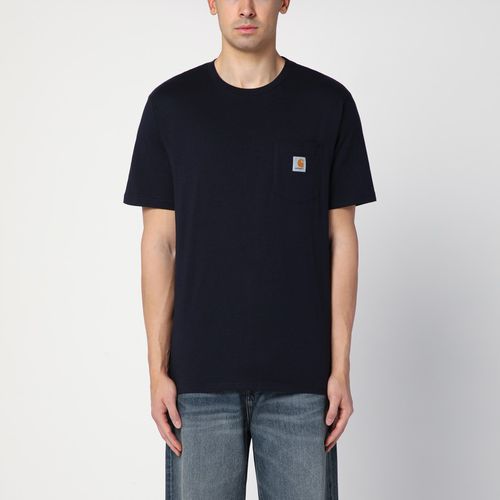 Dark Navy S/S Pocket T-Shirt - Carhartt WIP - Modalova