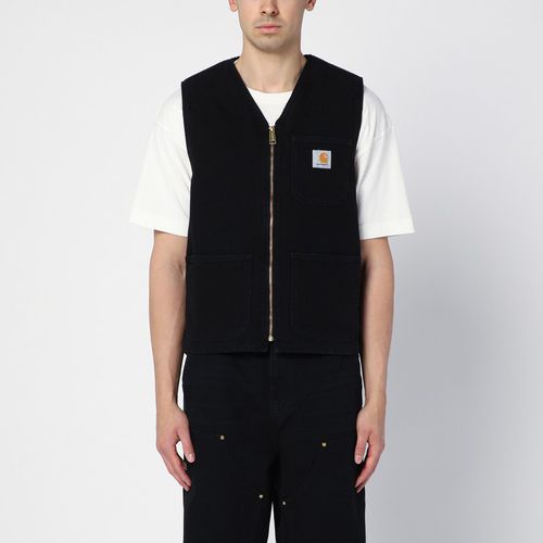 Arbor Vest Gilet nero in cotone - Carhartt WIP - Modalova