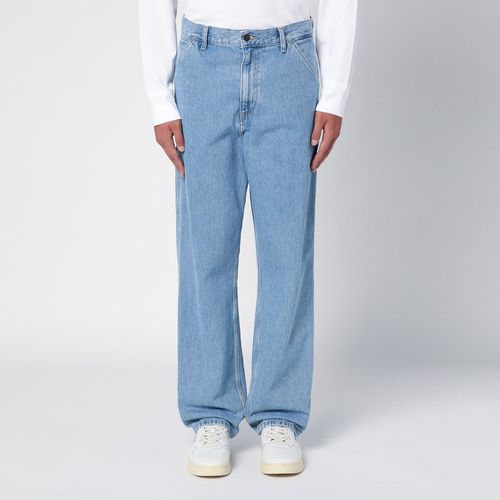 Single Knee Pant blau Baumwolle - Carhartt WIP - Modalova