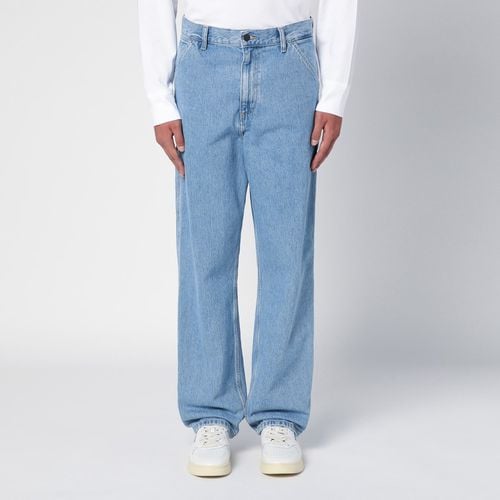 Single Knee Pant blu in cotone - Carhartt WIP - Modalova