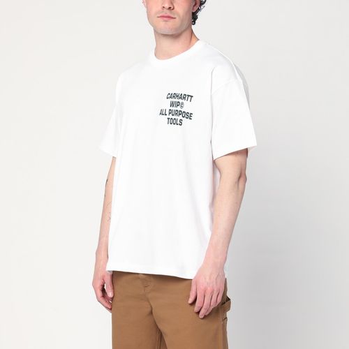 S/S Cross Screw T-Shirt white - Carhartt WIP - Modalova