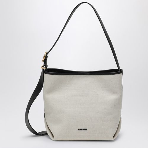 Folded canvas small tote bag - Jil Sander - Modalova