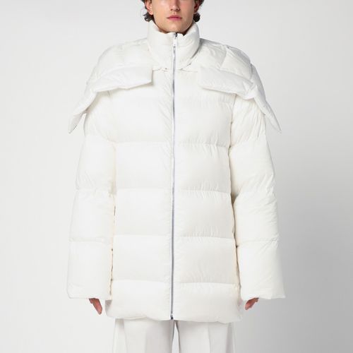 Piumino con scialle rimovibile - Moncler + Rick Owens - Modalova