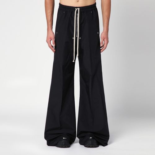 Wide Bela trousers in cotton poplin - Moncler + Rick Owens - Modalova