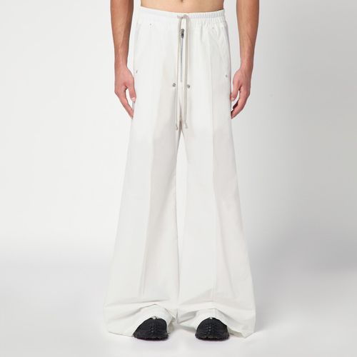 Wide Bela trousers in cotton poplin - Moncler + Rick Owens - Modalova