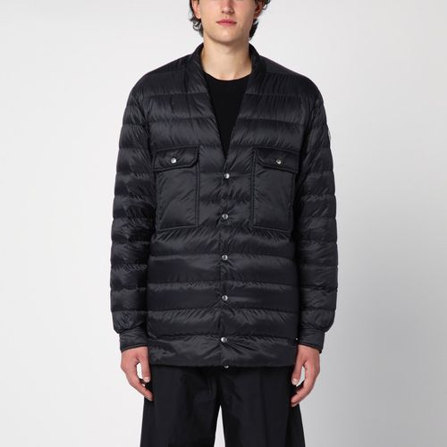 Schwarze Steppjacke - Moncler + Rick Owens - Modalova