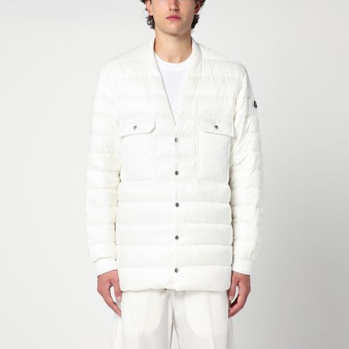 Giubbotto trapuntato bianco - Moncler + Rick Owens - Modalova