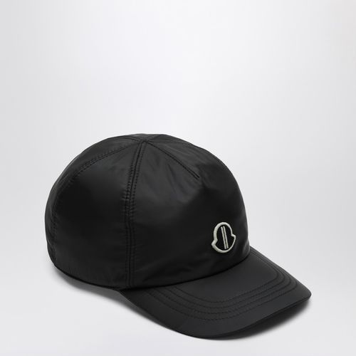 Baseball cap nero in nylon - Moncler + Rick Owens - Modalova