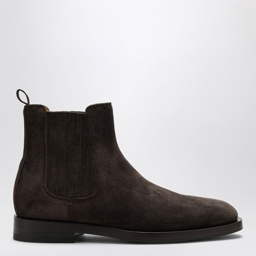 Dark brown suede Chelsea Boot - Brunello Cucinelli - Modalova