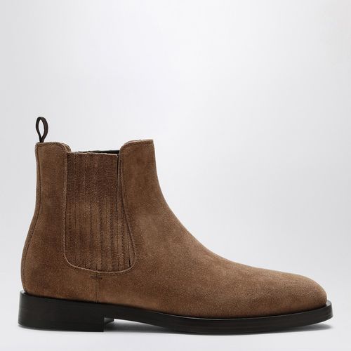 Chestnut coloured suede Chelsea Boot - Brunello Cucinelli - Modalova