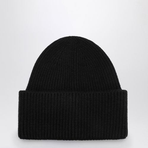 Black wool and cashmere beanie - Destin - Modalova