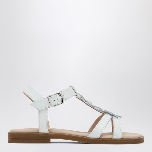 Sandale mit aufgesetzten Blumen - Il Gufo - Modalova