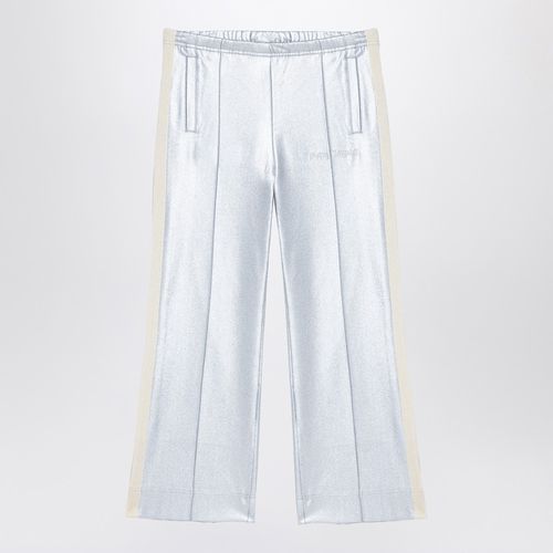 Silver trousers with logo - Palm Angels - Modalova