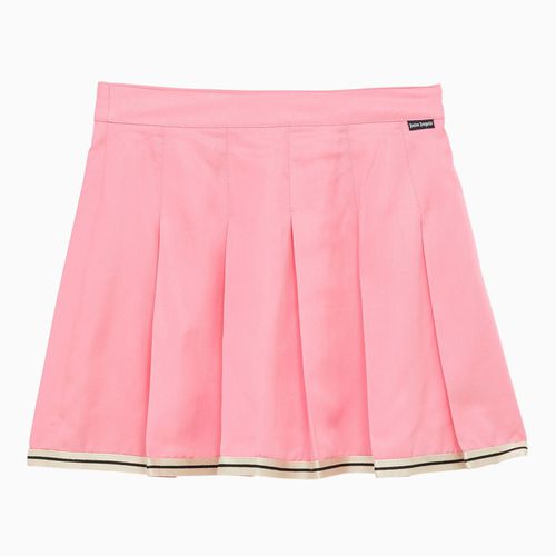 Pink pleated miniskirt - Palm Angels - Modalova