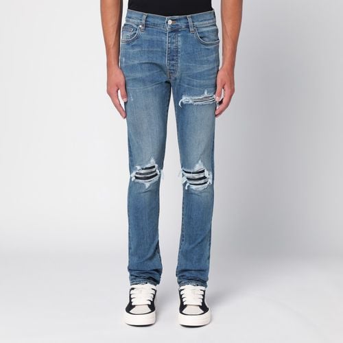 Blue skinny jeans with rips - AMIRI - Modalova