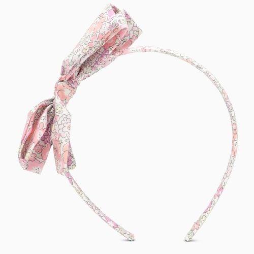 Pink headband with maxi bow - Bonpoint - Modalova