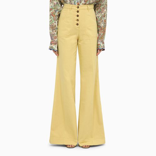 Pegaso denim flared trousers - ETRO - Modalova