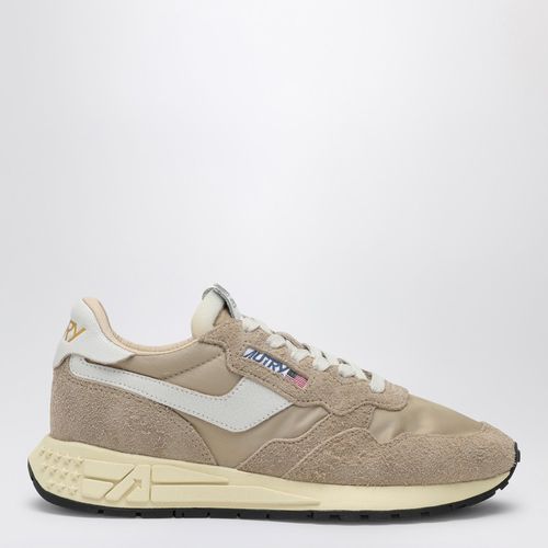 Reelwind trainer in beige nylon and suede - AUTRY - Modalova