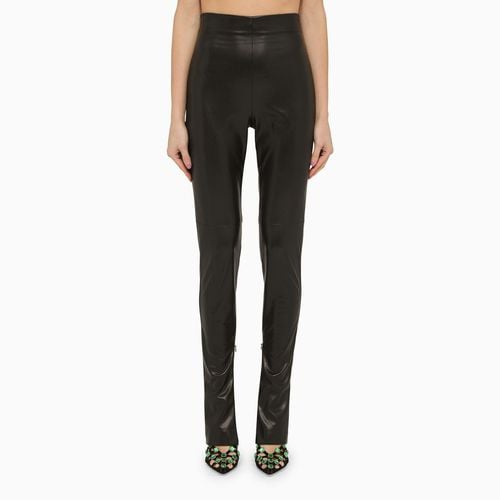 Hoola black leatherette leggings - THE ANDAMANE - Modalova