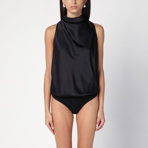 Susanna black sleeveless bodysuit - THE ANDAMANE - Modalova