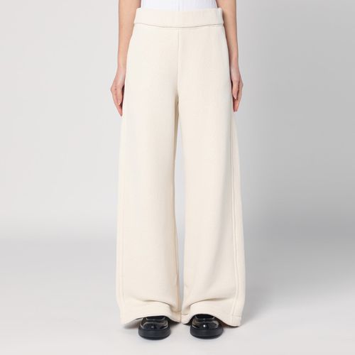 Pantalone bianco in cotone e seta - Max Mara - Modalova