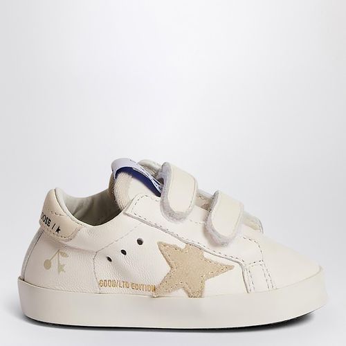 Ivory/beige leather low sneaker - Bonpoint - Modalova