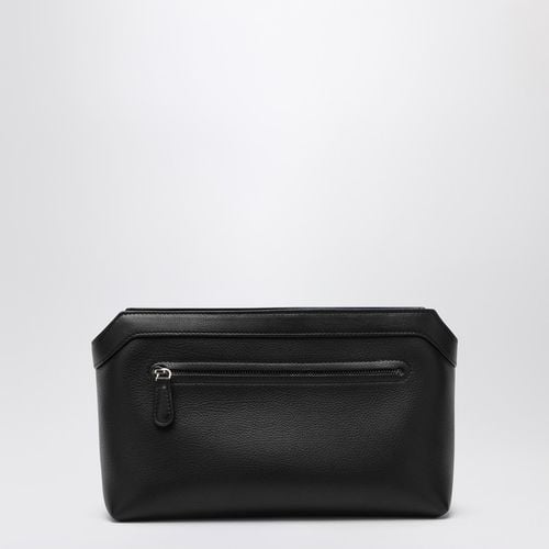 Black leather clutch bag - The Row - Modalova