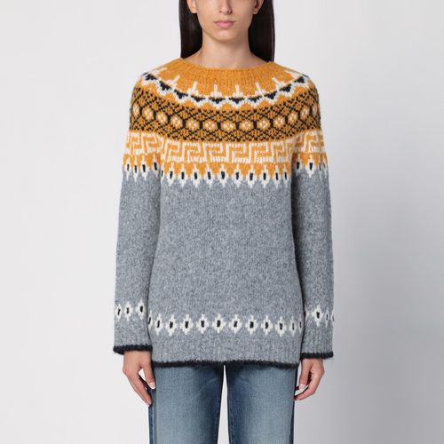 Multicoloured Marilin sweater in wool blend - Semicouture - Modalova