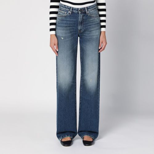 Weite Jeans Jennifer in ausgewaschenem Blau - Semicouture - Modalova