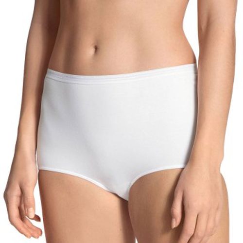 Comfort Midi-brief 23024 Weiß 001 Baumwolle Medium Damen - Calida - Modalova