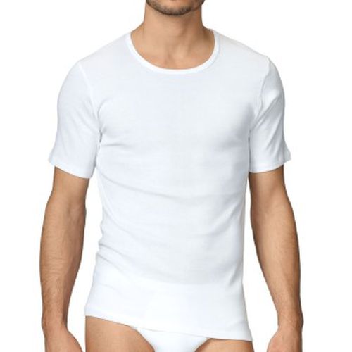 Cotton 1 T-Shirt 14310 Weiß 001 Baumwolle Small Herren - Calida - Modalova