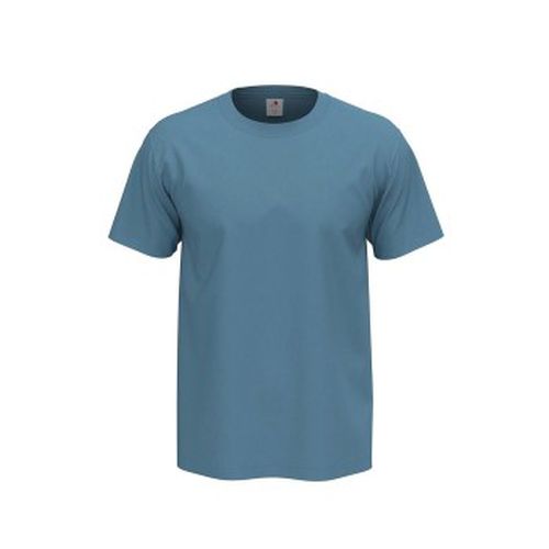 Comfort Men T-shirt Hellblau Baumwolle Small Herren - Stedman - Modalova