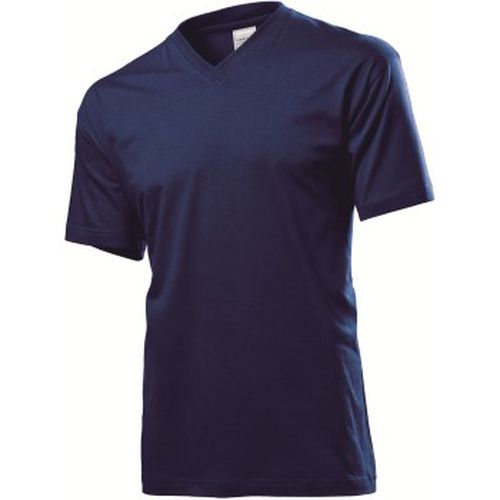 Classic V-Neck Men T-shirt Marine Baumwolle Large Herren - Stedman - Modalova