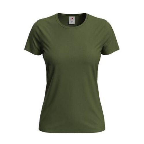 P Classic Women T-shirt Armeegrün Baumwolle Small Damen - Stedman - Modalova