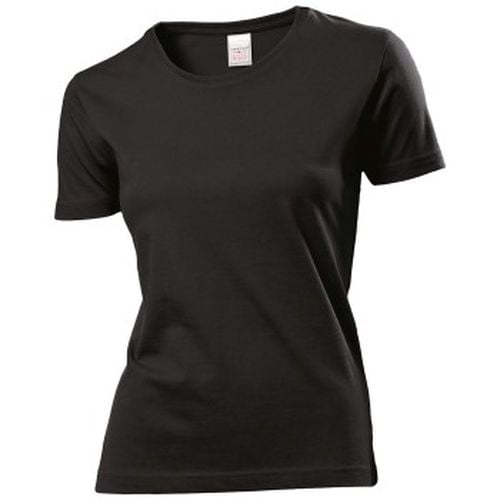 Classic Women T-shirt Schwarz Baumwolle Small Damen - Stedman - Modalova