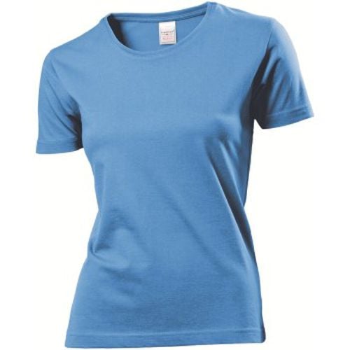 Classic Women T-shirt Hellblau Baumwolle Small Damen - Stedman - Modalova