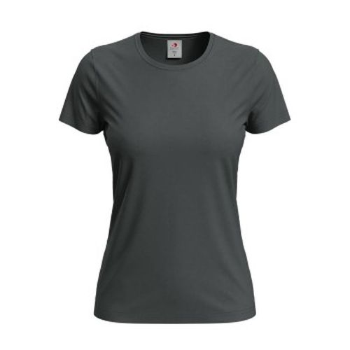 P Classic Women T-shirt Stahlgrau Baumwolle Small Damen - Stedman - Modalova