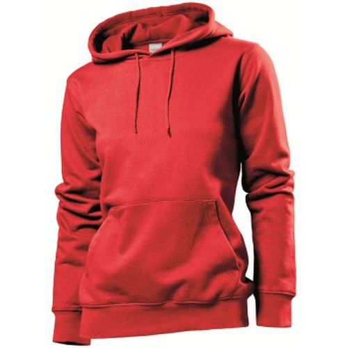 Sweatshirt Hooded Women Rot Small Damen - Stedman - Modalova