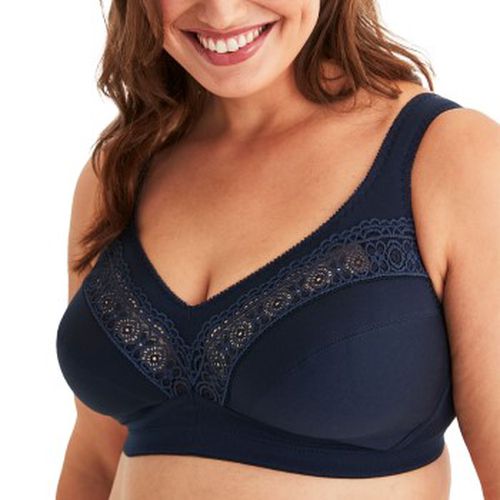 BH Cotton Star Soft Bra Marine Baumwolle B 75 Damen - Swegmark - Modalova