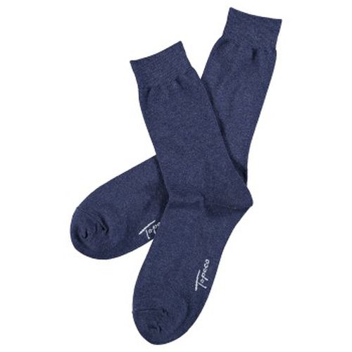 Men Classic Socks Plain Blau Gr 41/45 Herren - Topeco - Modalova