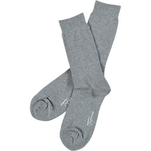 Men Classic Socks Plain Grau Gr 41/45 Herren - Topeco - Modalova