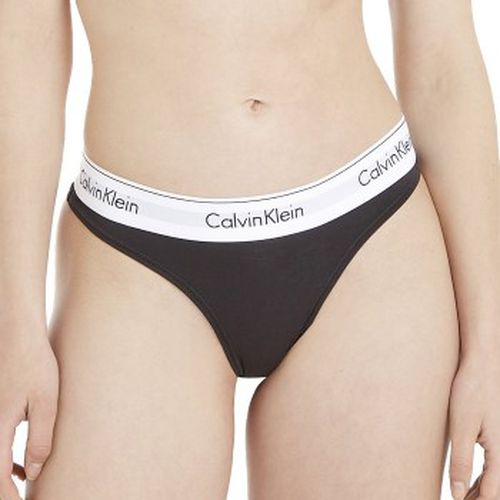 Modern Cotton Thong Schwarz Small Damen - Calvin Klein - Modalova